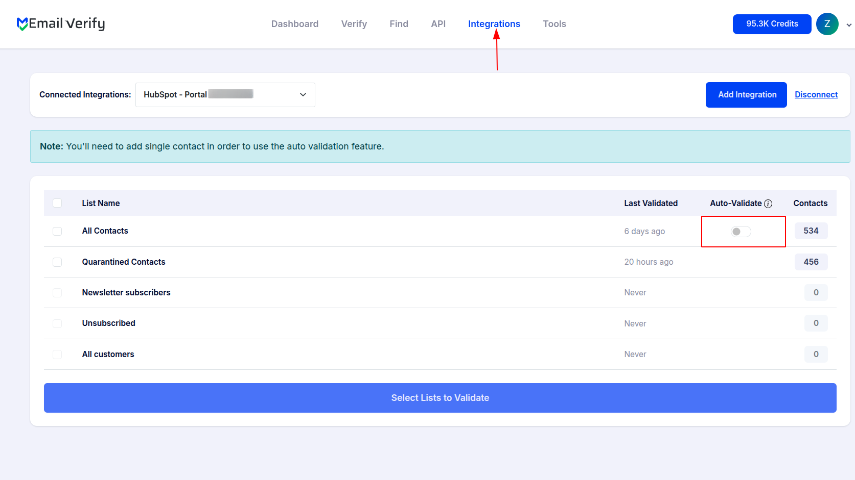 EmailVerify.io Auto Validate